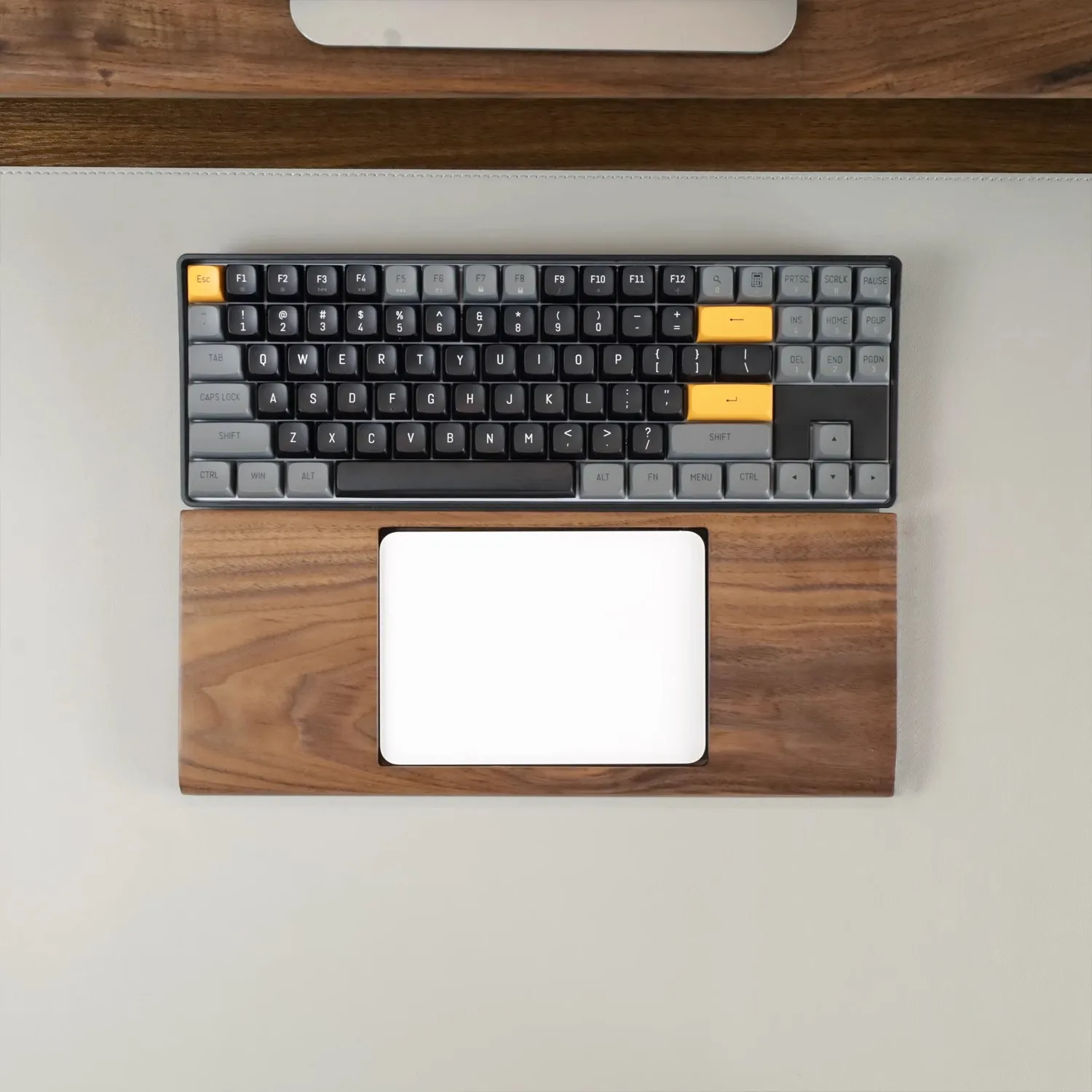 Wrist Rest Wood - Özel Klavye Bilek Desteği Sihirli Trackpad
