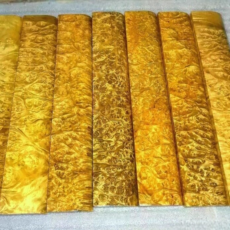 Wrist Rest Wood - Doğal Masif Ahşap Klavye Plam Desteği