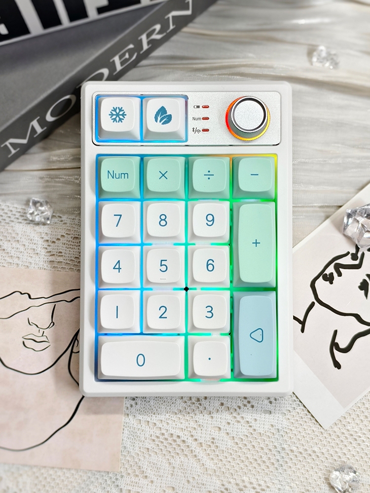 Gaming Keyboard No Number Pad - Üç Modlu Bluetooth KEYCOOL Programlanabilir Mini