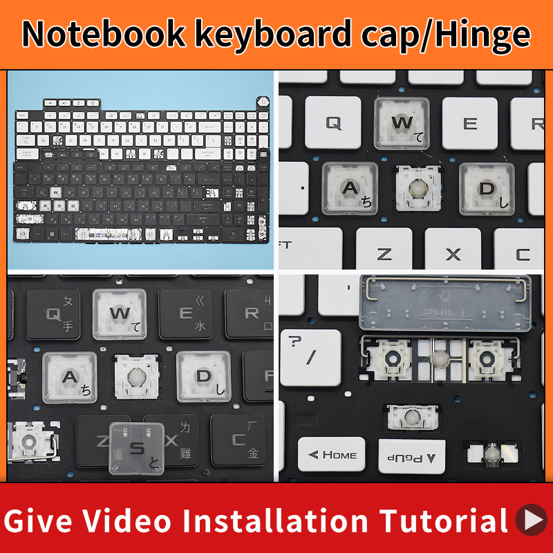 Gaming Keyboard Asus - Yedek klavye tuş takımı klavye kapağı