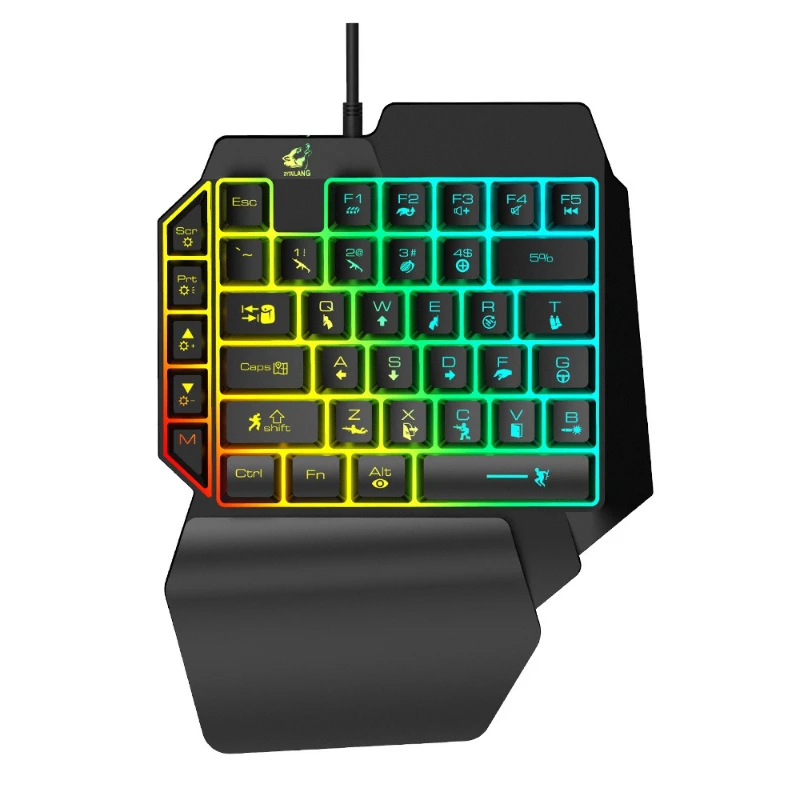 Keyboard Gaming Amazon - K15 tek elle kullanılan klavye Gun