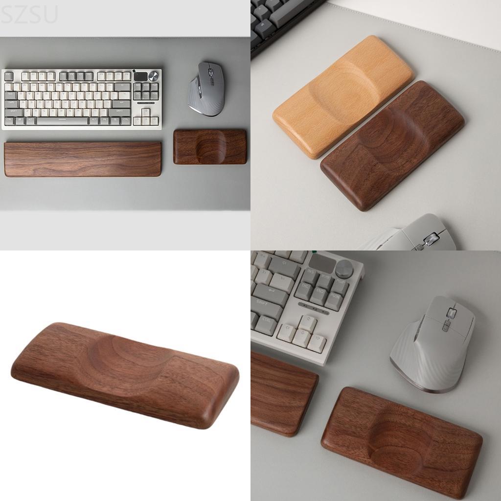 Wrist Rest Wood - SZSU Ahşap Fare Bilek Desteği Vintage