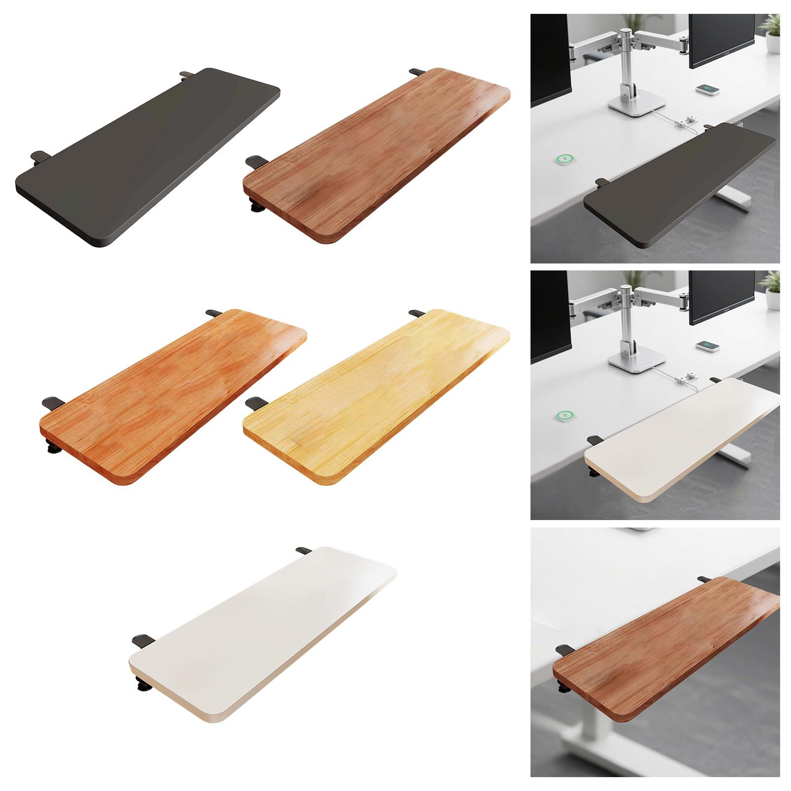 Wrist Rest Wood - Masa Rafı Klavye Tepsisi Ergonomik Kolay