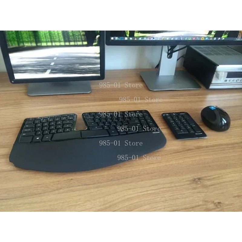 Gaming Keyboard And Mouse Wireless - Kablosuz Klavye ve Fare Seti, Microsoft