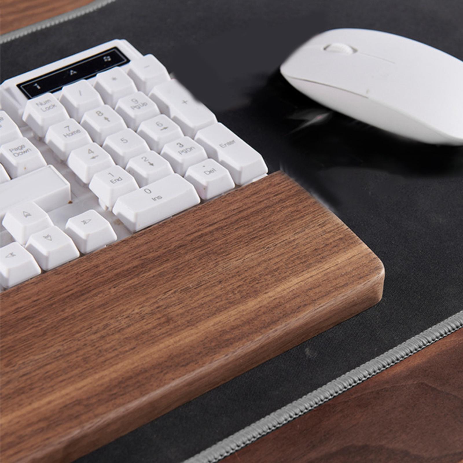 Wrist Rest Wood - Ahşap Klavye Bilek Desteği Klavye Avuç