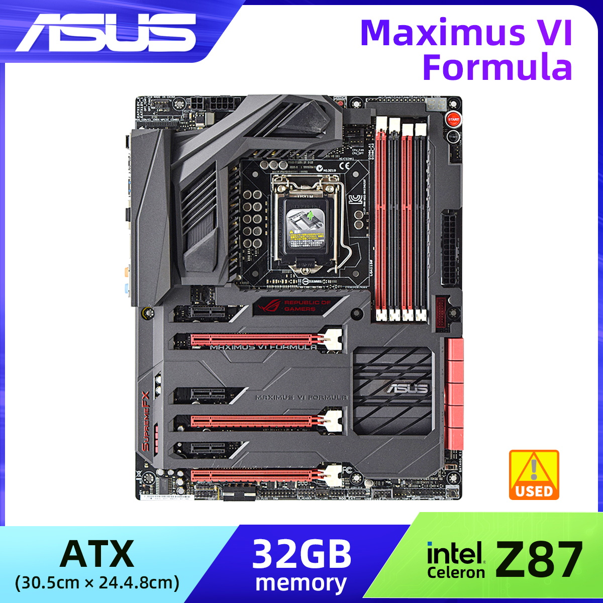 Intel Cpu Core I5 - ASUS MAXIMUS VI FORMULA Anakart LGA