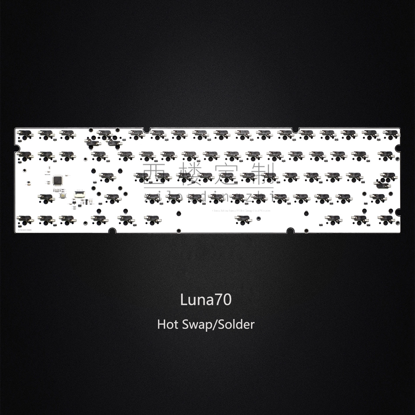 Luna70 klavye için 1.6mm flexc - Hot Swap Pcb incelemesi ve fiyatı