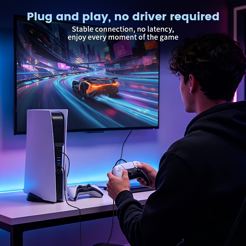 PS5 Konsolu için 5'i 1 Arada U - Gaming Keyboard Splitter incelemesi ve fiyatı