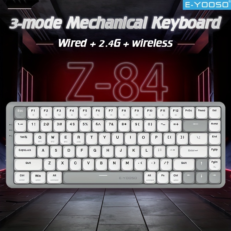 E-YOOSO Üç Modlu 2.4G Kablosuz - Gaming Keyboard E Yooso incelemesi ve fiyatı