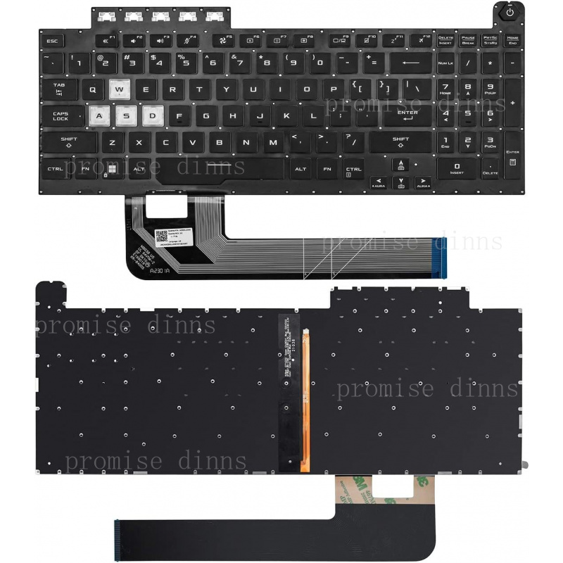 Asus TUF Gaming A17 FA706 FA70 - Gaming Keyboard Asus incelemesi ve fiyatı