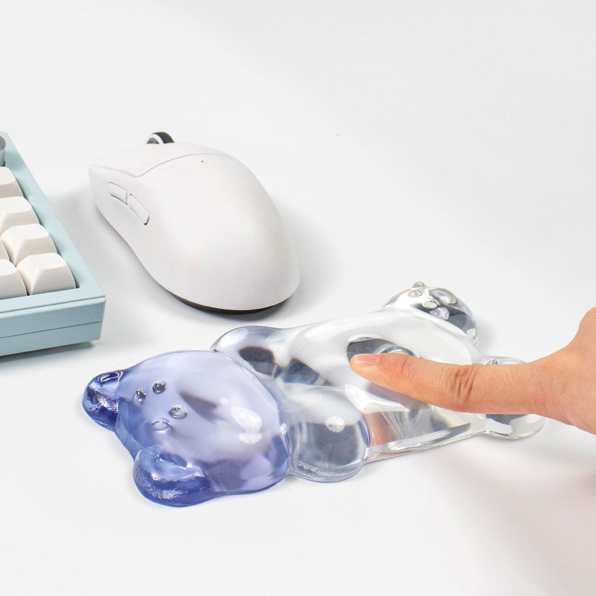 Sevimli Ayı Şeklinde Bilek Des - Gaming Keyboard No Number Pad incelemesi ve fiyatı