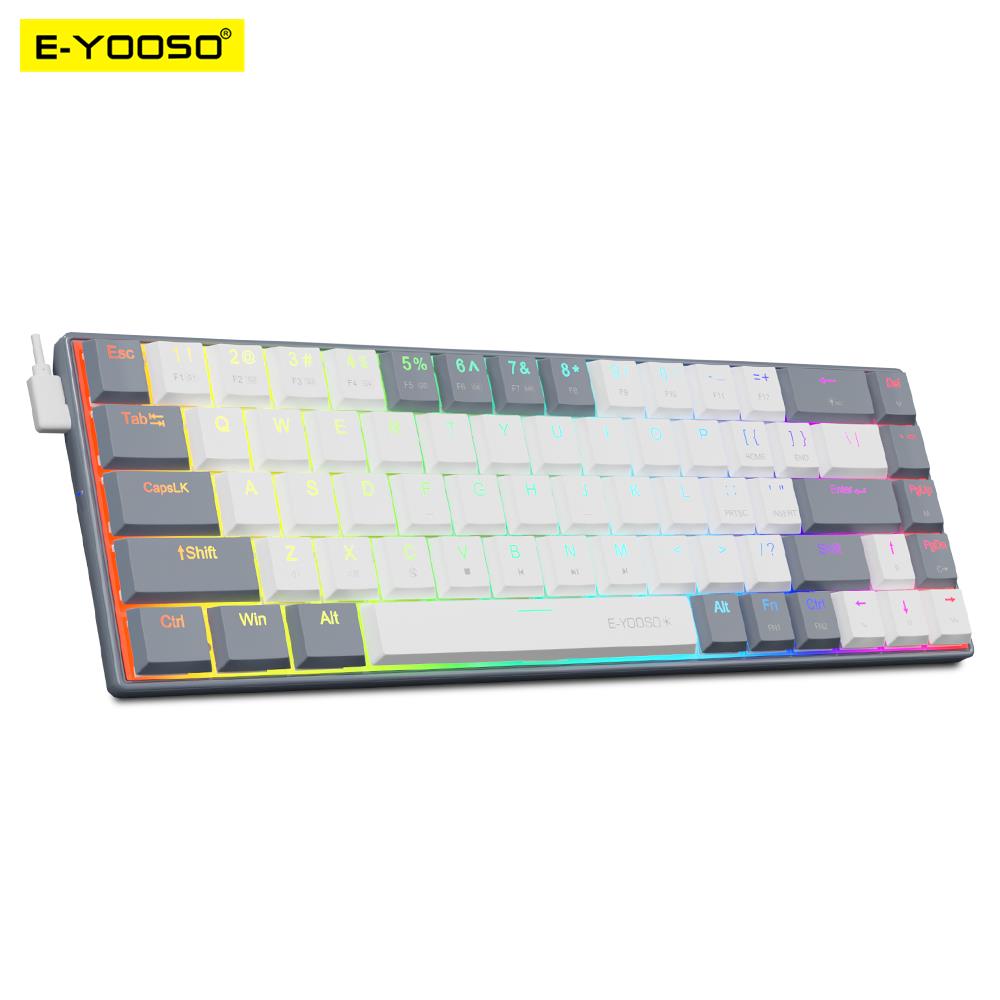E-YOOSO A68 RGB Mini ince USB  - Gaming Keyboard E Yooso incelemesi ve fiyatı