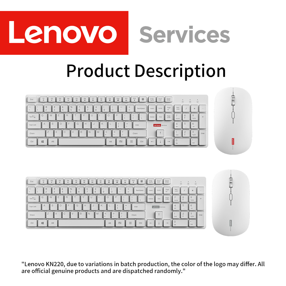 Lenovo KN220 Sessiz 2.4G Kablo - Gaming Keyboard And Mouse Wireless incelemesi ve fiyatı