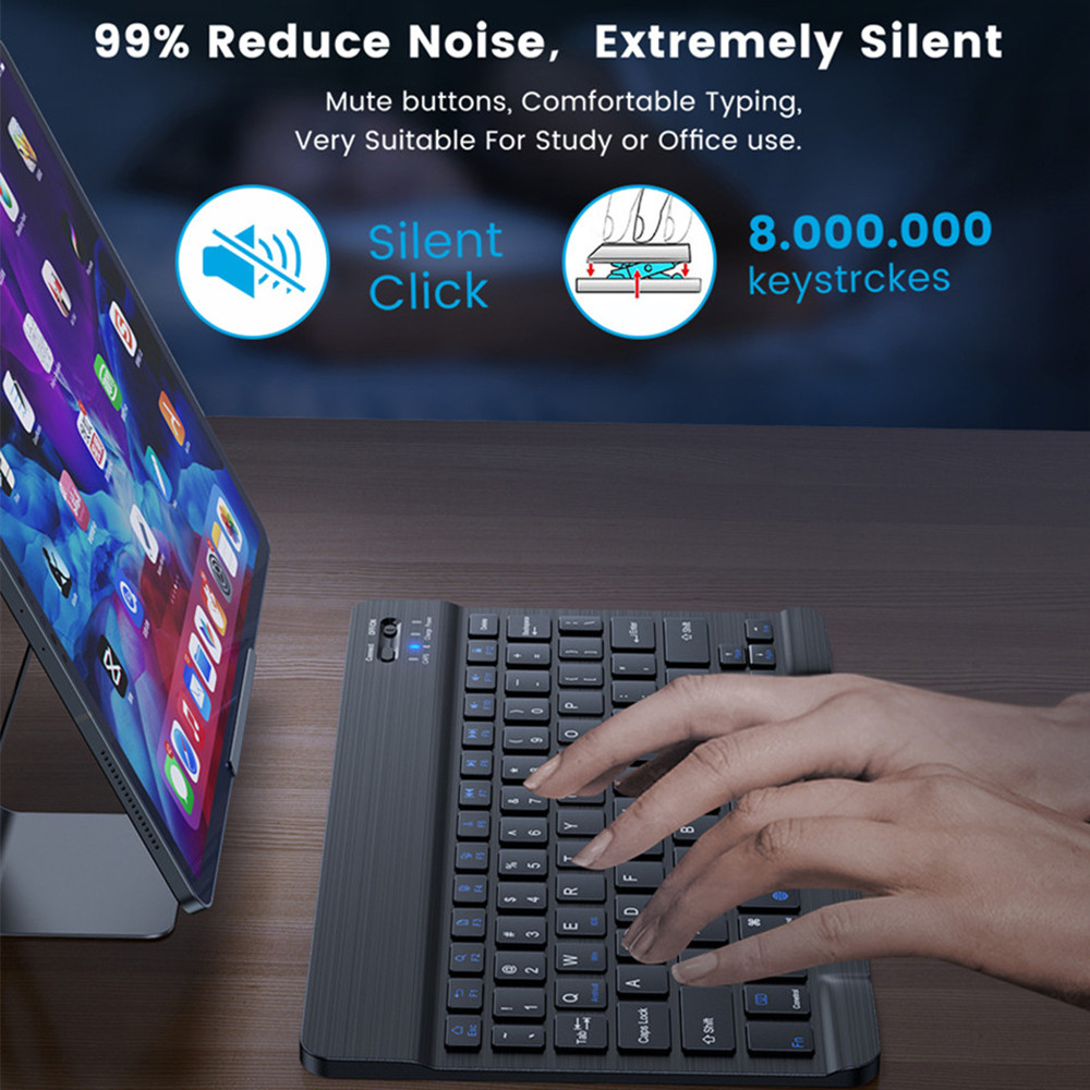 10 inç Kablosuz Bluetooth Mini - Gaming Keyboard And Mouse Wireless incelemesi ve fiyatı