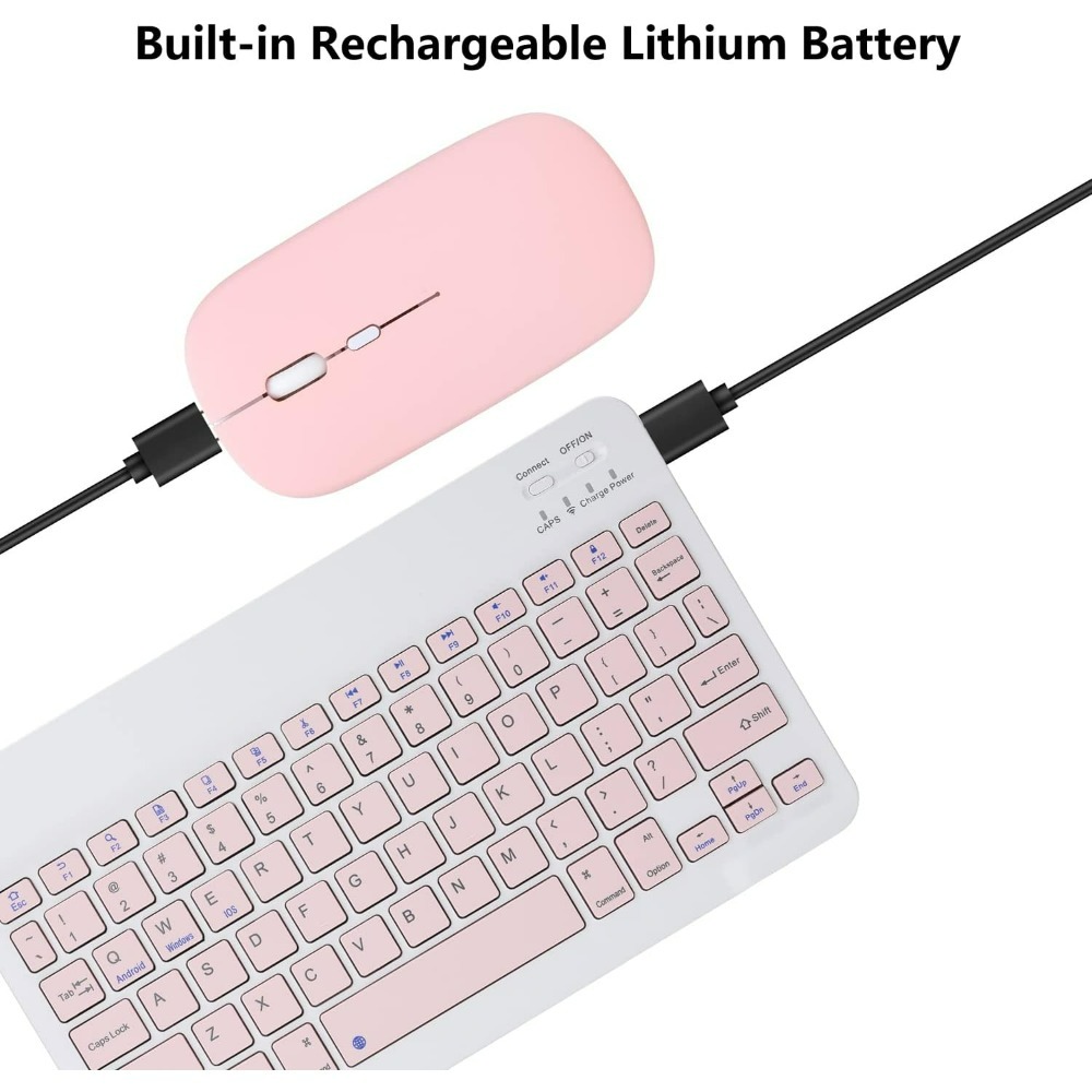 10 inç Kablosuz Bluetooth Mini - Gaming Keyboard And Mouse Wireless incelemesi ve fiyatı