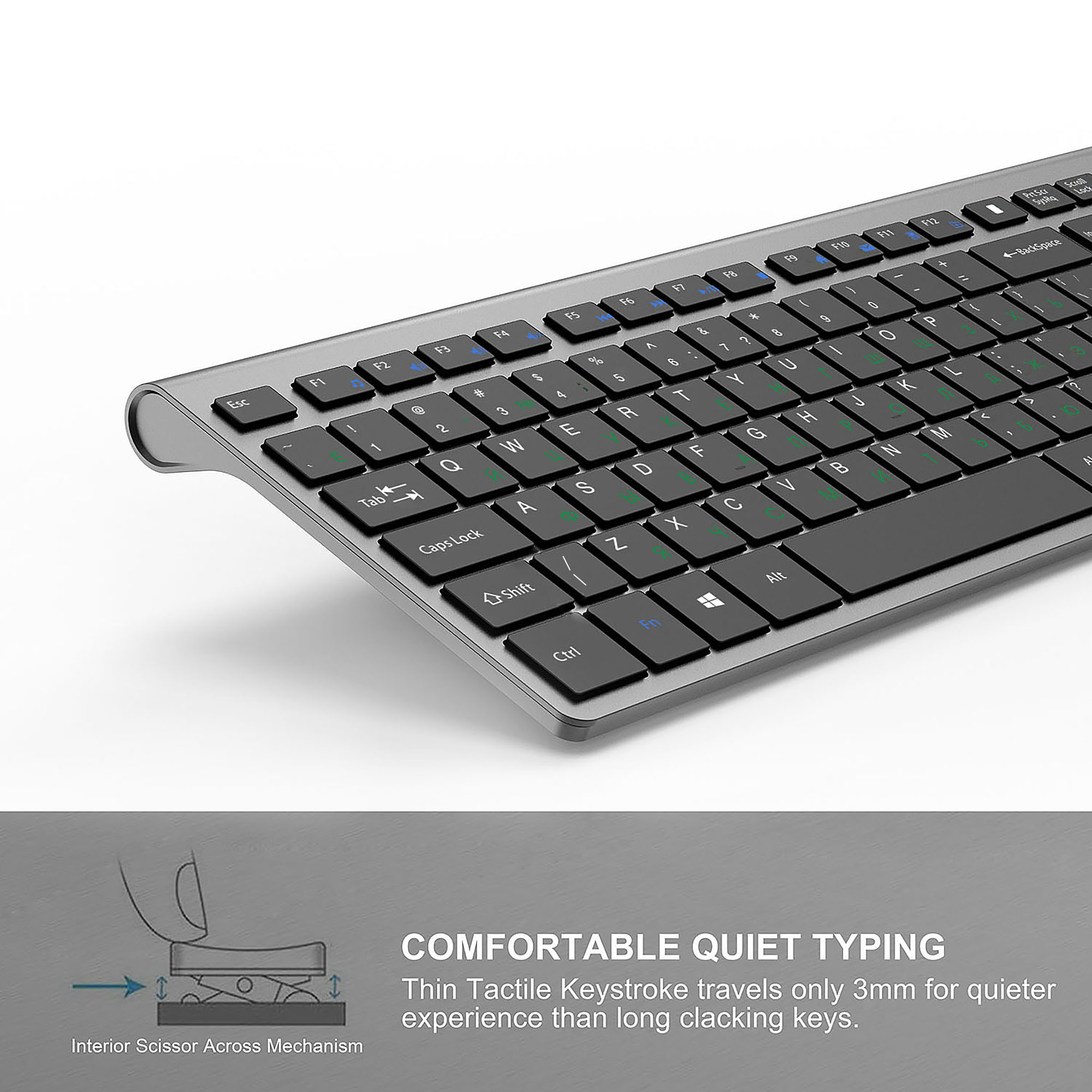 2.4G şarj edilebilir kablosuz  - Gaming Keyboard And Mouse Wireless incelemesi ve fiyatı