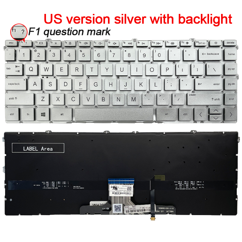 ABD/SP Laptop klavye HP Pavili - Gaming Keyboard E Yooso incelemesi ve fiyatı