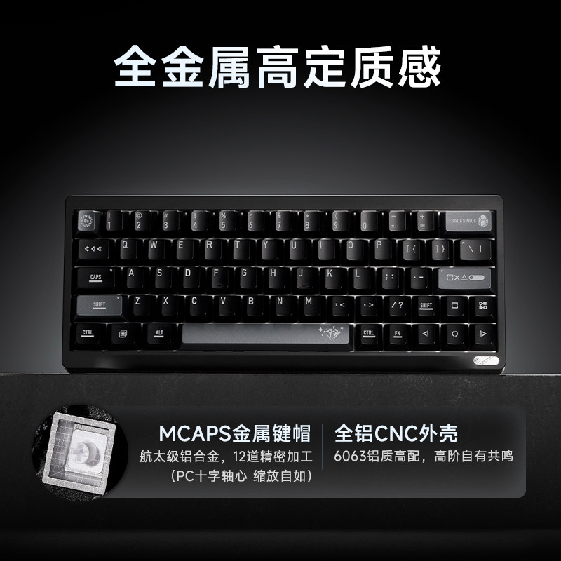 Özel Wuyan Quadrant SF60 Tam M - Gaming Keyboard No Number Pad incelemesi ve fiyatı